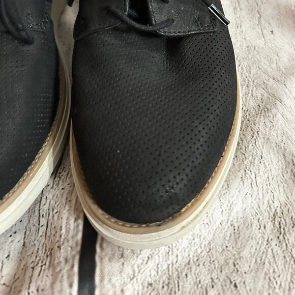 Clark’s Women’s Black Wedge Oxford Shoes, Size 8.5, Pre-owned - Picture 2 of 8
